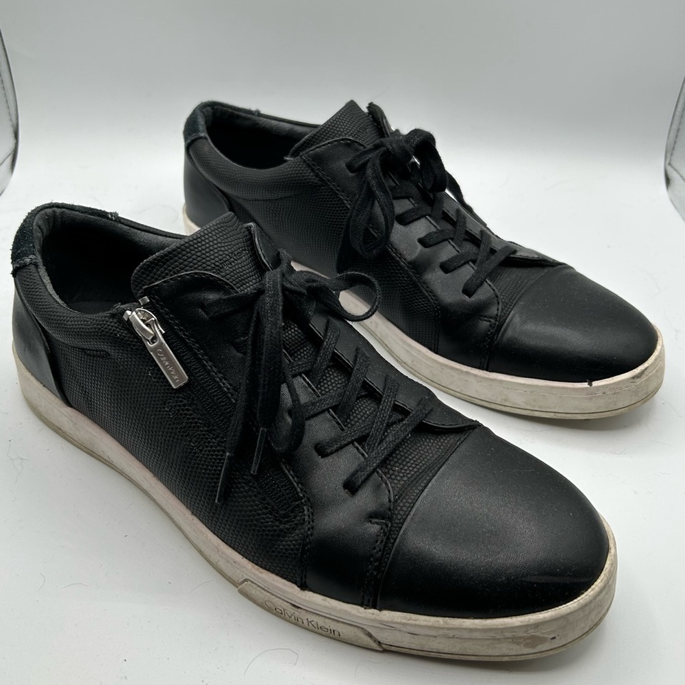 Calvin Klein - Leather Sneaker 10.5 Men
